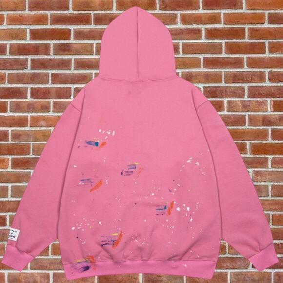 GALLERY DEPT. pink hoodie - Picture 2 of 4